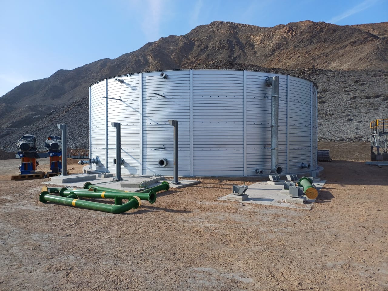 Process water tank
